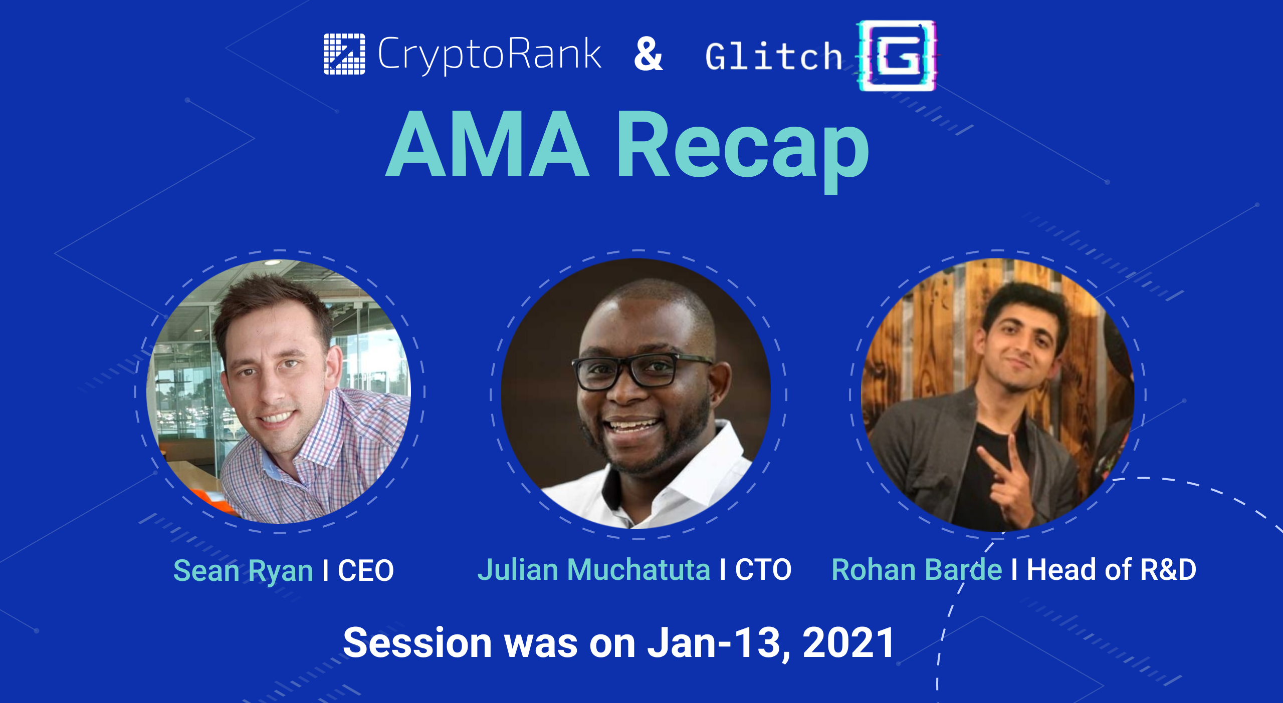 Glitch AMA Reacap - Cryptorank News