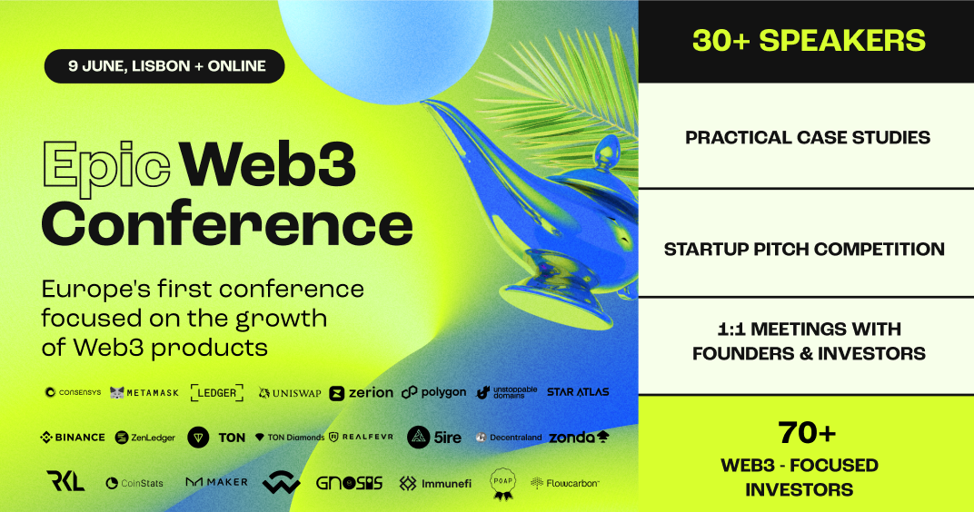 Epic Web3 Conference Learn best strategies and tactics for Web3 growth